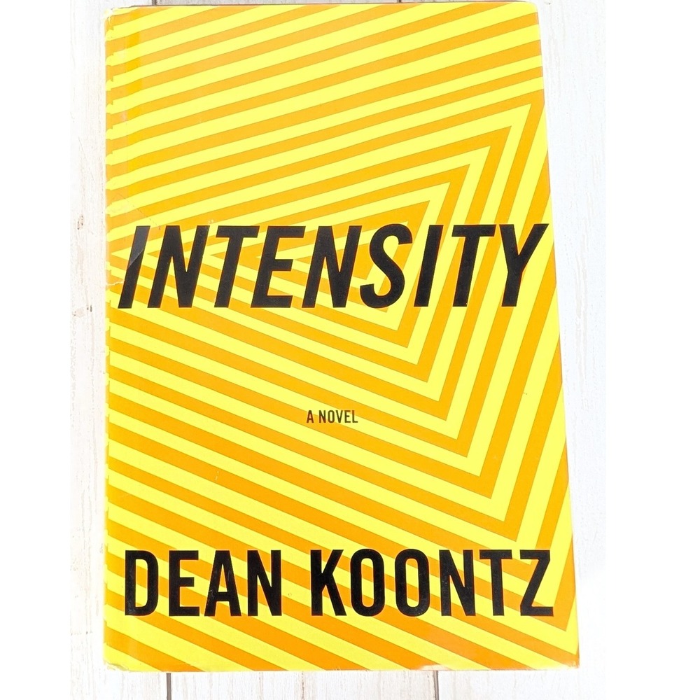Dean Koontz Intensity Book First Edition Hardcover‎ Thriller 1996